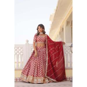 Ropa De Boda Lehenga Choli Con Duppta - Product Image 4