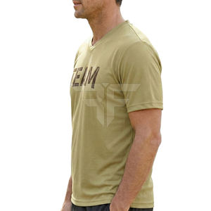 Camisetas de Lona para Hombre, Corte Regular, Personalizadas, 100% Algodón, Transpirables y de Secado Rápido - Product Image 2