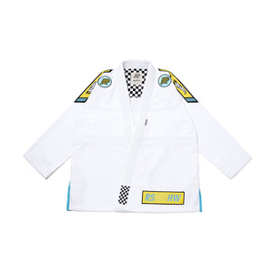 Uniforme Personalizado de Jiu Jitsu Brasileño |   Kimono de Jiu-Jitsu Brasileño (BJJ) de Tejido Perla de 450 GSM, Proveedor Mayorista de Fábrica, Uniforme de BJJ Premium |   Logotipo Personalizado - Product Image 4
