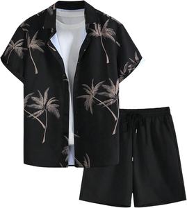 Cárdigan de Verano Casual para Hombre, de Manga Corta, con Estampado Digital 3D, Estilo Urbano, Superventas - Product Image 1