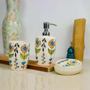 Juego de Baño de Cerámica HOMEJOY2000 DSP16 - Product Image 1