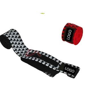 Guantes interiores de boxeo Envolturas de mano Vendaje elástico para MMA, Muay Thai OEM Directo de fábrica Envolturas de mano de boxeo personalizadas - Product Image 3