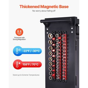 Set di 3 Organizer per presa in alluminio con 40 clip 40 pz organizzatore per guida per la conservazione degli utensili - Product Image 4