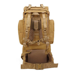 Mochila Táctica para Viajes y Aventuras al Aire Libre, Múltiples Compartimentos de Almacenamiento, Correas Ajustables, Construcción Duradera, Poliéster Informal - Product Image 2