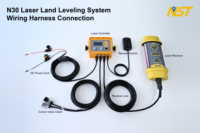 Système de nivellement automatique du terrain par laser hydraulique haute précision NST N30 pour tracteurs agricoles de précision