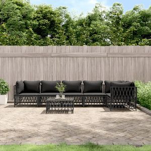 Set Lounge da Giardino Antracite - Product Image 1