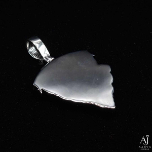 Colgante de Moissanita de Lujo Fabricado en India, Plata de Ley 925, Joyería Fina para Mujer, Regalo de Cumpleaños o Aniversario en Venta - Product Image 5