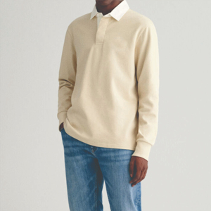 Chemise de rugby à manches longues pour homme, durable, de haute qualité, confortable et idéale pour un usage quotidien et un look classique, polos pour homme - Product Image 3