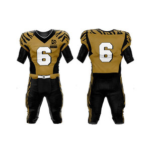 Factory Direct Sale Made Pakistan American Football Uniform Printed 100% Polyester Lightweight Breathable Wholesale <b>Cheap</b> Price - Product Image 1