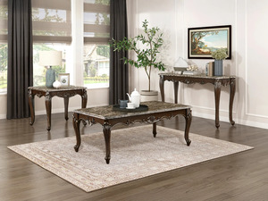 Juego de Sofás Chesterfield de Madera de Teca Sólida de Lujo, Estilo Moderno de Mediados de Siglo, 6 Plazas, Tapizado en Tela, Ecológico, para Apartamentos y Hoteles - Product Image 3
