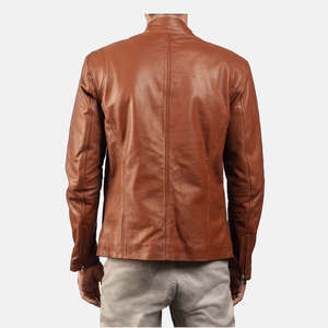 Veste en cuir de vachette au design élégant, fabricant professionnel, tissu léger de haute qualité, veste d'hiver tendance pour garçons - Product Image 6