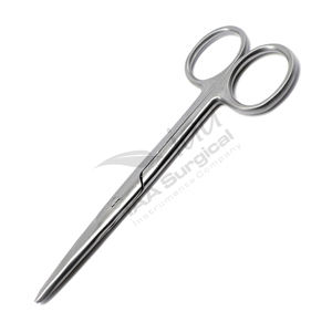 กรรไกรมายอสติลคุณภาพสูง ด้ามจับสีทอง สแตนเลสสตีล ใบมีดโค้ง สำหรับผ่าตัด ตัดเย็บ ผ่าสลายเนื้อเยื่อ เครื่องมือความแม่นยำสูง แบบใช้มือ - Product Image 5