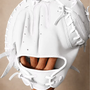 New Arrival Design Breathable 12.5 Inch Cowhide Leather Baseball Catcher Gloves Wrist Support Customizable Professional Gloves - Product Image 1