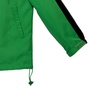 Nuevo Conjunto Deportivo de Poliéster Verde para Hombre, Chaqueta y Pantalones de Cuello Alto, Color Sólido, Transpirable, Ropa Casual de Primavera - Product Image 4