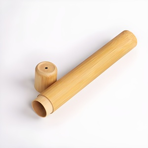 CO amigable-estuche de viaje para cepillo de dientes, contenedor de tubo de bambú, precio de fábrica - Product Image 6