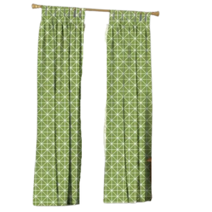 Rideaux de lit à double couche 100 % coton occultants et voilages, avec volants élégants, ignifuges, pour mariages, hôtels et bureaux (ensemble complet) - Product Image 4