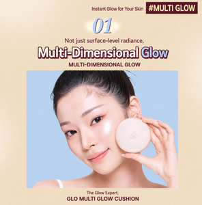 MAKEHEAL Glow Butter Mesh Cushion Sunscreen Korean <b>Foundation</b> SPF50+ PA++++ 4 Shades Glow Base K-Beauty 15g - Product Image 5