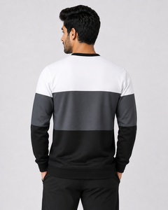 Sweat-shirt de sublimation pour hommes, conçu pour l'entraînement sportif, les tenues décontractées et le confort quotidien, impression personnalisée, collection 2026 - Product Image 2