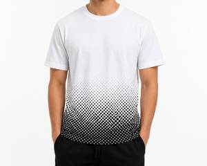 เสื้อยืดแขนสั้นผู้ชายแบบสปอร์ต แห้งเร็ว ผลิตจากผ้าฝ้าย 100% รับผลิตแบบ OEM/ODM พร้อมบริการส่งออกจำนวนมากภายใต้แบรนด์ของคุณ - Product Image 1