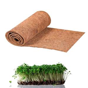 Tapis de culture en fibre de coco à haute rétention d'eau pour la propagation de micro-légumes, fournitures hydroponiques commerciales - Product Image 1