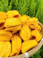 Hoogwaardige vacuümgefrituurde gesneden jackfruitchips, natuurlijke fruitsmaak, tropische snack, OEM ODM Private Label, bulk levering 10kg