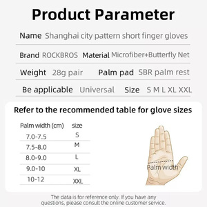 Summer Cycling Gloves Half Finger Waterproof Breathable Non-slip Gym Outdoor Sport Bike Bicycle Motorcycle Gloves High Quality - Product Image 6