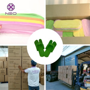 รองเท้าแตะ EVA แบบใช้แล้วทิ้งสำหรับร้านสปาร้านเสริมสวยโลโก้แบบกำหนดเอง - Product Image 6