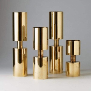 KRAFT WORLD CHI-304 Handmade Eco-Friendly Durable Metal Candlestick Holder with Metallic Finish for Home Wedding Party Decor - Product Image 3