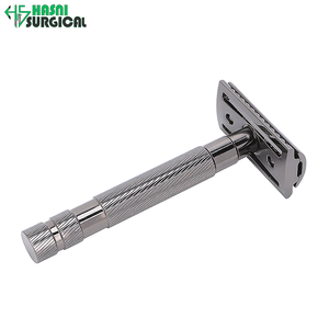 HASNI SURGICAL Juego de instrumentos manuales de afeitado con doble filo clásico tradicional para hombre - Product Image 2