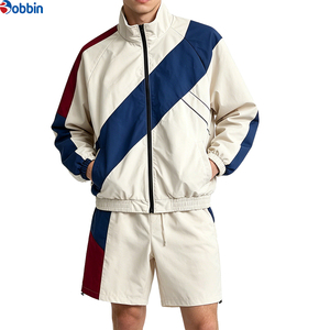 BOBBIN INDUSTRIES Conjunto Deportivo de 2 Piezas para Hombre, Verano, Resistente al Viento, Poliéster/Nailon, Cintura Elástica, Secado Rápido, Ligero y Transpirable - Product Image 2