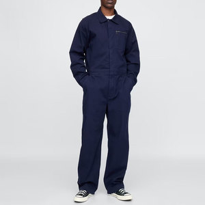 Combinaison Homme Longue Tendance Couleur Unie Qualité Supérieure Vêtement de Travail Extérieur - Product Image 1