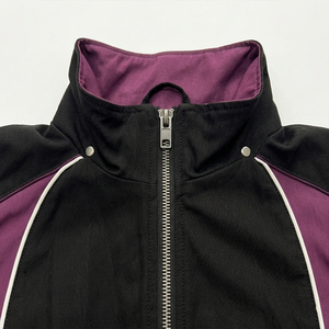 Unisex Sporty Tracksuit Set Full Sleeve Color Blocking Design Breathable Polyester Autumn Wear Regular Fit With Side Pockets - Product Image 3