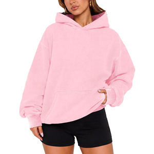 Sudaderas con Capucha para Mujer, Estilo Lavado Ácido, de Alta Calidad, a Precio Económico, Tendencia de Invierno, Nueva Llegada, 100% Algodón, Personalizables - Product Image 5