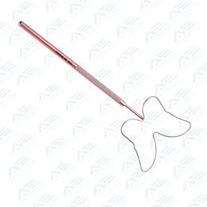 Espejo de inspección de mano con pestañas injertadas, lente de mariposa, instrumentos de belleza de raíz antideformación - Product Image 3