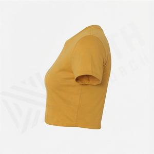 Camiseta informal de verano para mujer, cuello redondo, manga corta, holgada, transpirable, con estampado de diseño femenino, moderna, suave y cómoda - Product Image 3