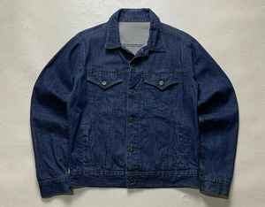 Veste en jean vintage personnalisée pour l'hiver, style formel et streetwear décontracté, avec broderie imprimée patchwork et décoration boutonnée - Product Image 2