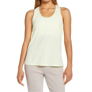 2026 New Arrival Customized Women's Sleeveless Tank <b>Top</b> Custom Embroidered Breathable Sleeveless Yoga Tank <b>Top</b> Wholesale Rate - Product Image 1