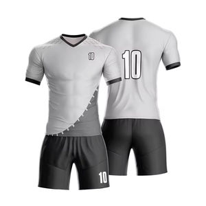 Conjunto de Uniforme de Fútbol Personalizable para Hombre, Pantalones Cortos, 100% Poliéster, Transpirable, de Secado Rápido, Impresión por Sublimación, OEM, ODM - Product Image 1