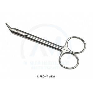 Tijeras Quirúrgicas Dentales Rectas y Curvas Reutilizables de Acero Inoxidable de Primera Calidad Al Mida Healthcare, con Certificación CE - Product Image 1