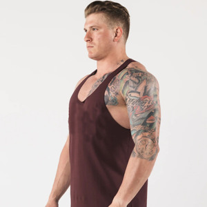 Camisetas sin Mangas para Hombre de la Mejor Calidad, Venta al Por Mayor, MOQ Bajo, Camisetas Deportivas Elegantes para Hombre - Product Image 5