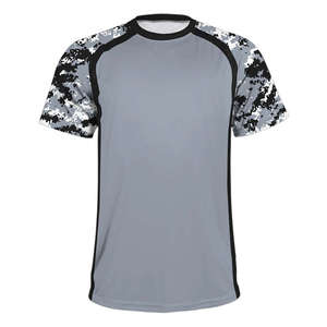 T-shirt respirant sublimé pour homme, style uni et varié, coupe ample à épaules tombantes, idéal pour les boutiques de mode européennes - Product Image 1