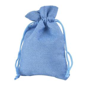 <b>Small</b> Jute Gift Pouches – Natural Fiber <b>Drawstring</b> <b>Bags</b> for Return Gifts, Jewelry and Promotional Use - Product Image 3
