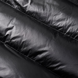 Vestes matelassées pour hommes en promotion, fermeture éclair, rouge et bleu marine, col montant, imperméables, chaudes pour l'hiver - Product Image 6