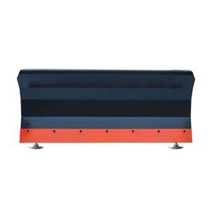 Lama spazzaneve/terna da 60 pollici per skid steer con angolazione di 30 gradi, bordo tagliente bullonato, pattini regolabili e attacco rapido universale - Product Image 2