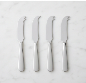 Ensemble de couteaux à fromage en acier inoxydable finition mate, ustensiles de cuisine, épandeur à fromage, planche à fromage, outils de cuisine - Product Image 3