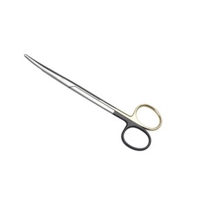 Ciseaux Metzenbaum de haute qualité, courbés, 6 pouces, instrument chirurgical vétérinaire, acier inoxydable, approuvé CE ISO, ciseaux Metzenbaum - Product Image 1