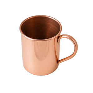 Mug à Moscow Mule en cuivre de qualité supérieure avec texture diamantée, mug à bière en cuivre avec poignée en laiton pour cocktails, articles de bar en gros - Product Image 5