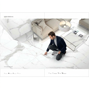 Dalles de porcelaine polies brillantes Nano Foshan 1200x1200mm (120x120cm), fournisseur, fabricant et exportateur OEM de carreaux de sol. - Product Image 2