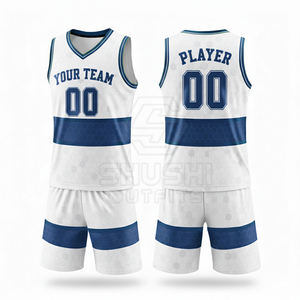 Meilleures ventes, uniforme de basket-ball personnalisé en polyester 100%, couleur personnalisée, sans manches, respirant, confortable, design par sublimation, OEM - Product Image 5