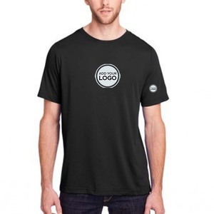 Camiseta de Color Sólido, Talla Grande, para Hombre, Manga Corta, Estilo Oversize - Product Image 6